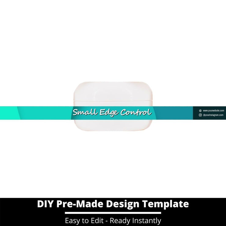 Small Edge Control Side Label Template 233