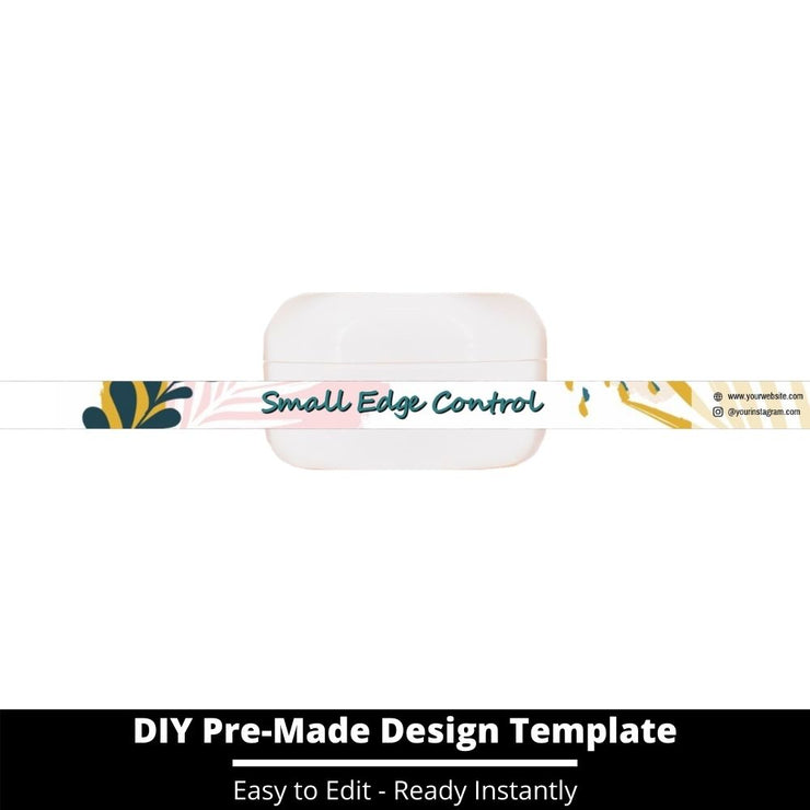 Small Edge Control Side Label Template 236