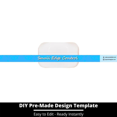 Small Edge Control Side Label Template 241