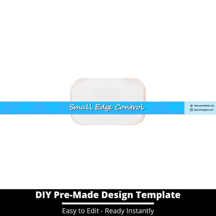 Small Edge Control Side Label Template 241