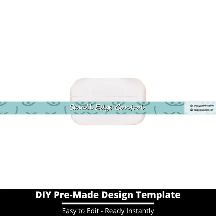Small Edge Control Side Label Template 242