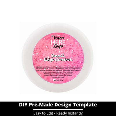 Small Edge Control Top Label Template 59