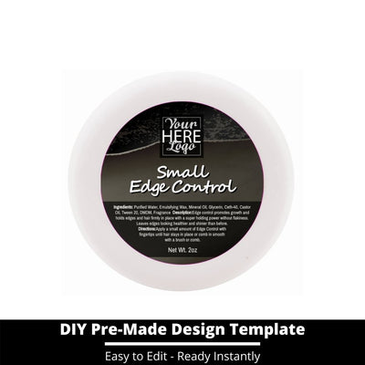 Small Edge Control Top Label Template 192