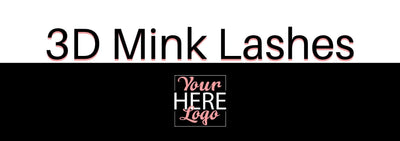 Custom Printed 3D Mink Lash labels