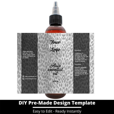 Hair Essential Oil Design Template 100