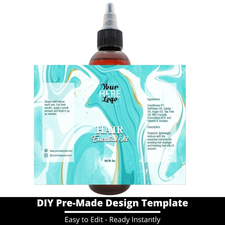 Hair Essential Oil Design Template 106