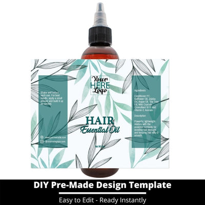 Hair Essential Oil Design Template 107