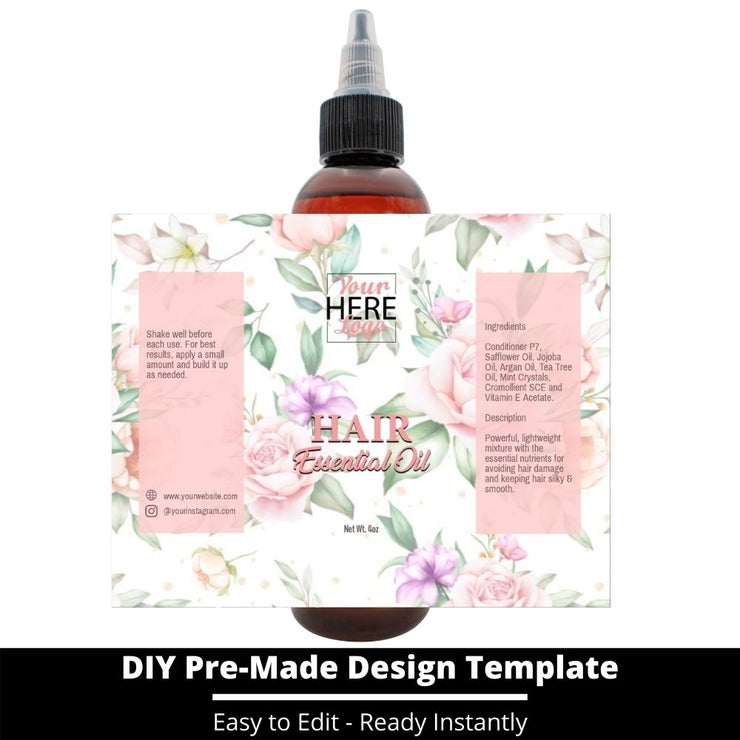 Hair Essential Oil Design Template 108