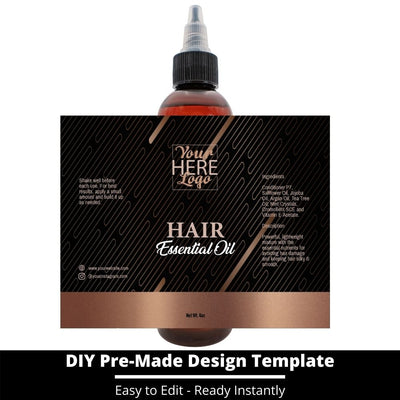Hair Essential Oil Design Template 10