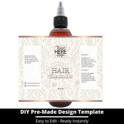 Hair Essential Oil Design Template 110