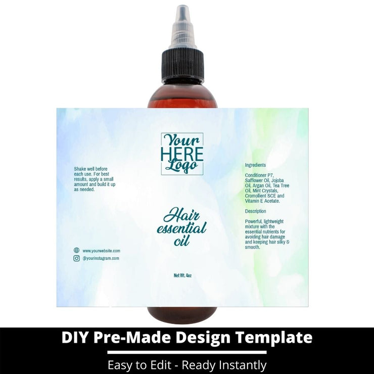 Hair Essential Oil Design Template 113