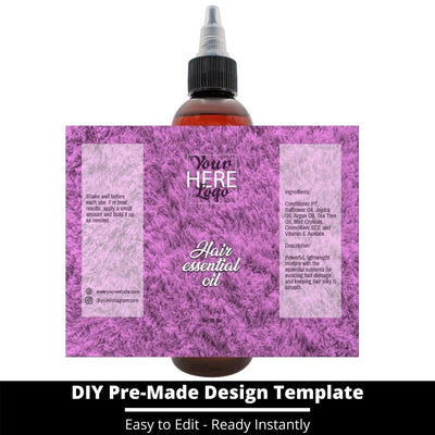 Hair Essential Oil Design Template 115