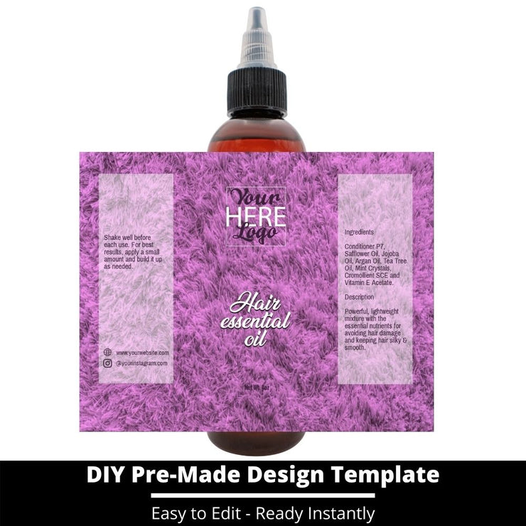 Hair Essential Oil Design Template 115
