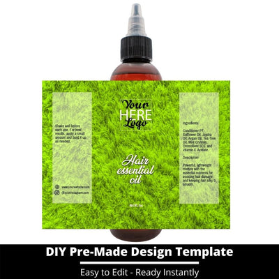 Hair Essential Oil Design Template 117