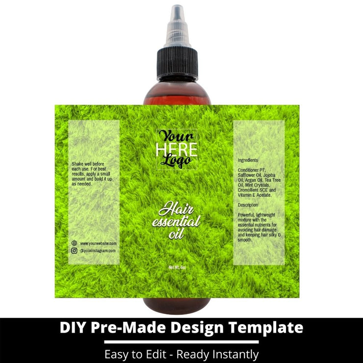 Hair Essential Oil Design Template 117