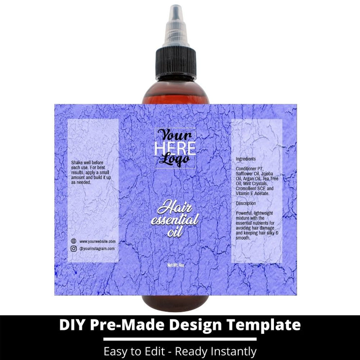 Hair Essential Oil Design Template 119