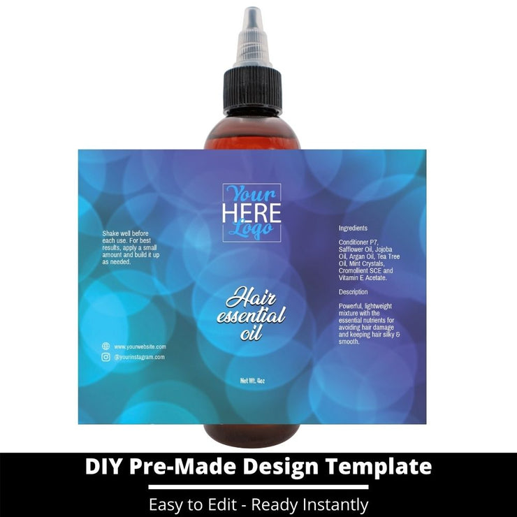 Hair Essential Oil Design Template 121