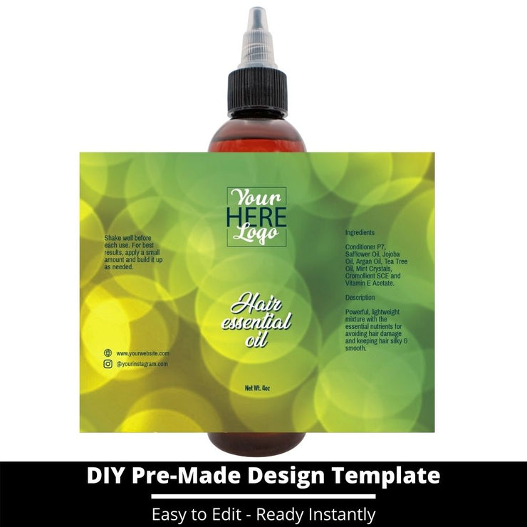 Hair Essential Oil Design Template 122