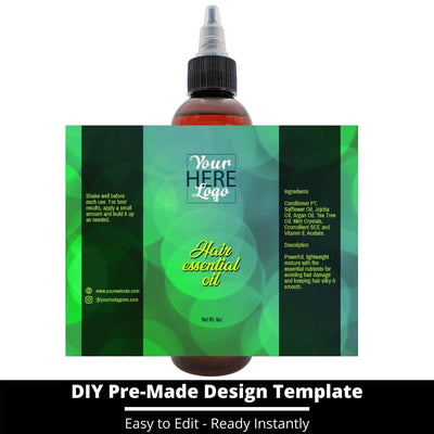 Hair Essential Oil Design Template 123