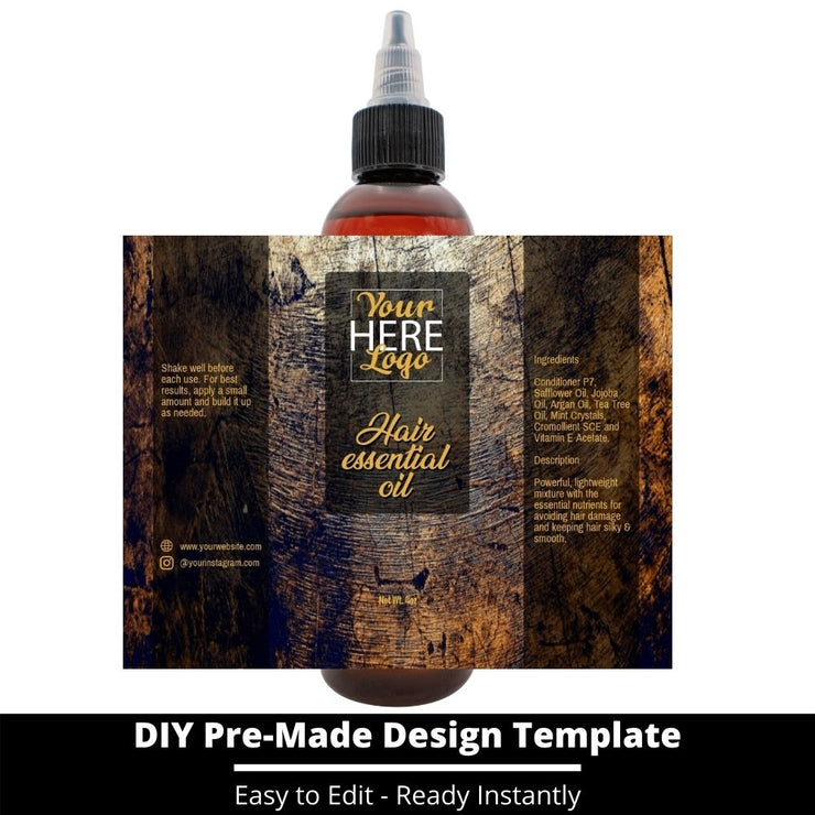 Hair Essential Oil Design Template 128