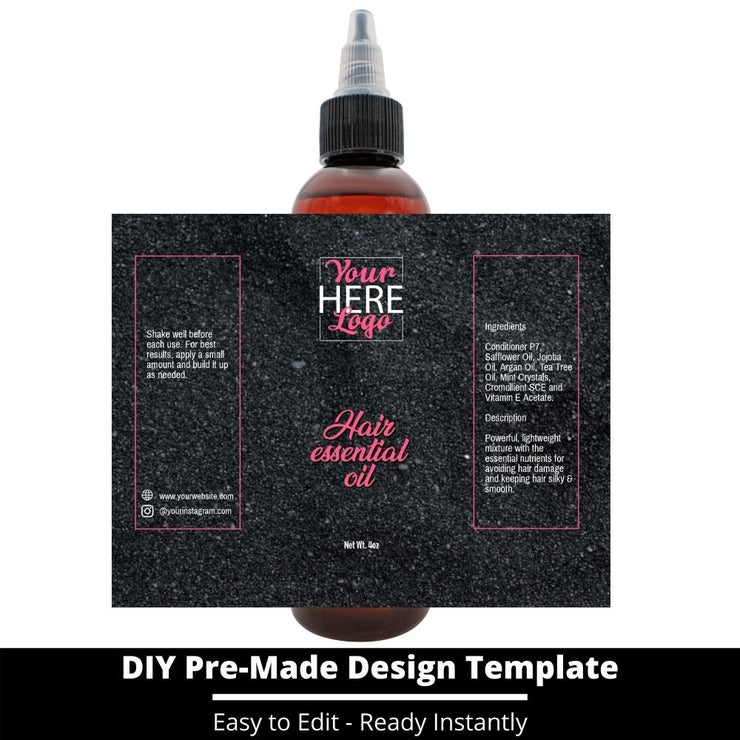 Hair Essential Oil Design Template 130