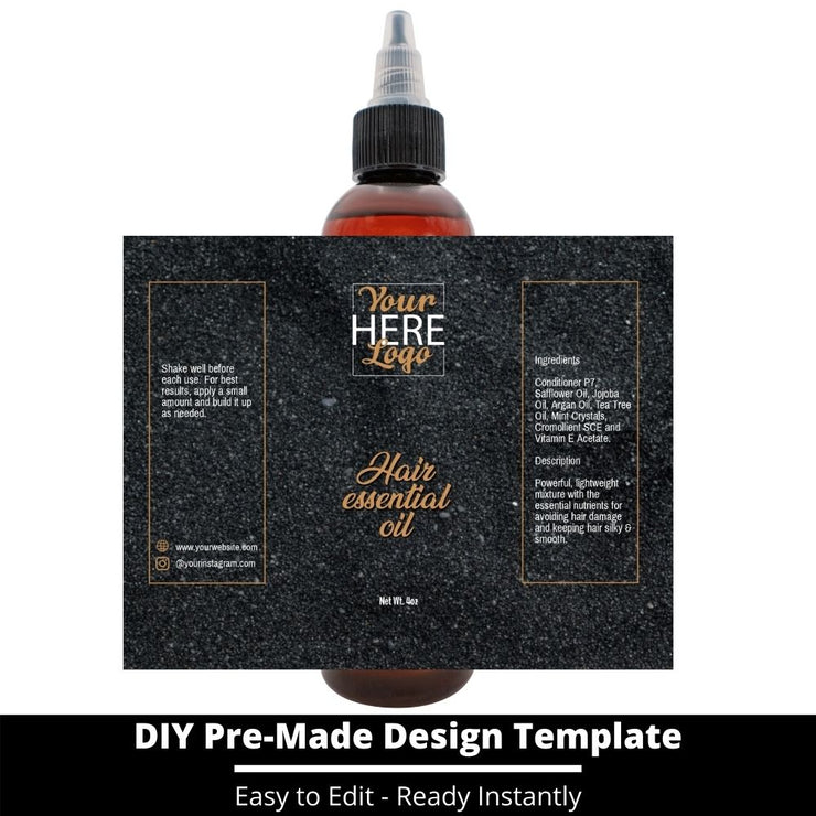 Hair Essential Oil Design Template 131