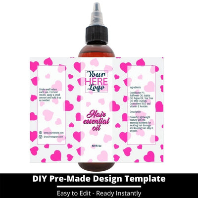 Hair Essential Oil Design Template 134