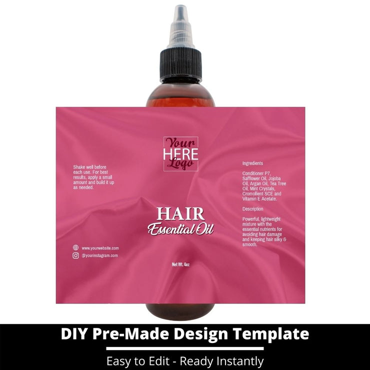 Hair Essential Oil Design Template 135