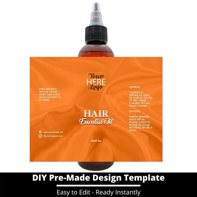 Hair Essential Oil Design Template 136