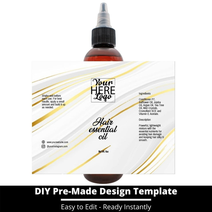 Hair Essential Oil Design Template 139