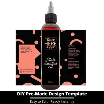 Hair Essential Oil Design Template 13