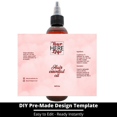 Hair Essential Oil Design Template 143