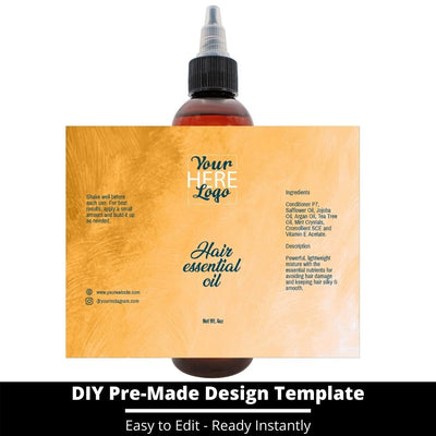 Hair Essential Oil Design Template 145