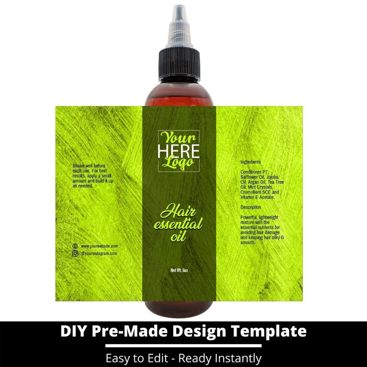 Hair Essential Oil Design Template 149