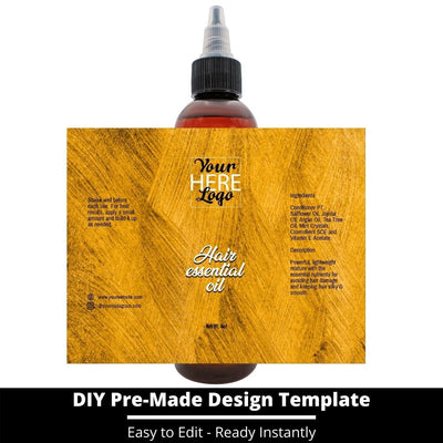 Hair Essential Oil Design Template 150