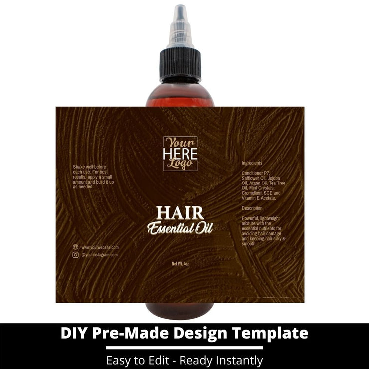Hair Essential Oil Design Template 151