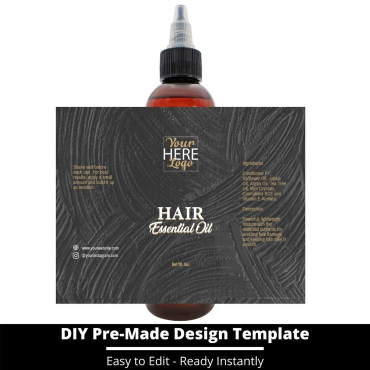 Hair Essential Oil Design Template 152