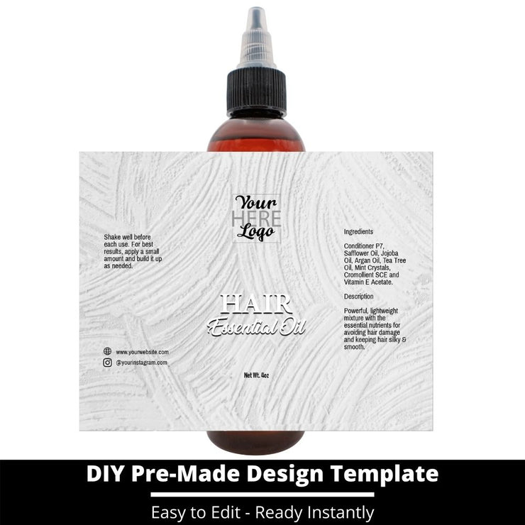 Hair Essential Oil Design Template 153