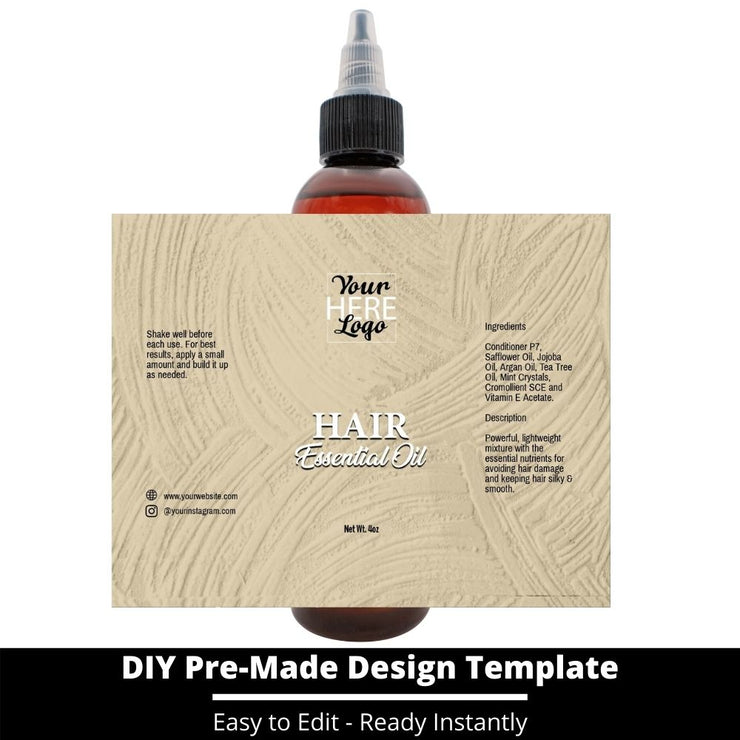 Hair Essential Oil Design Template 154