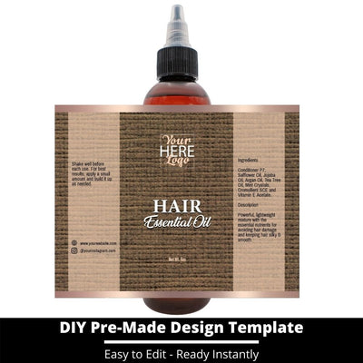 Hair Essential Oil Design Template 155