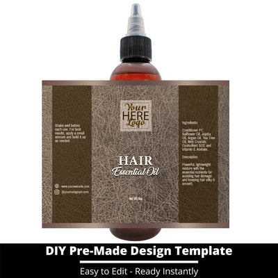 Hair Essential Oil Design Template 158