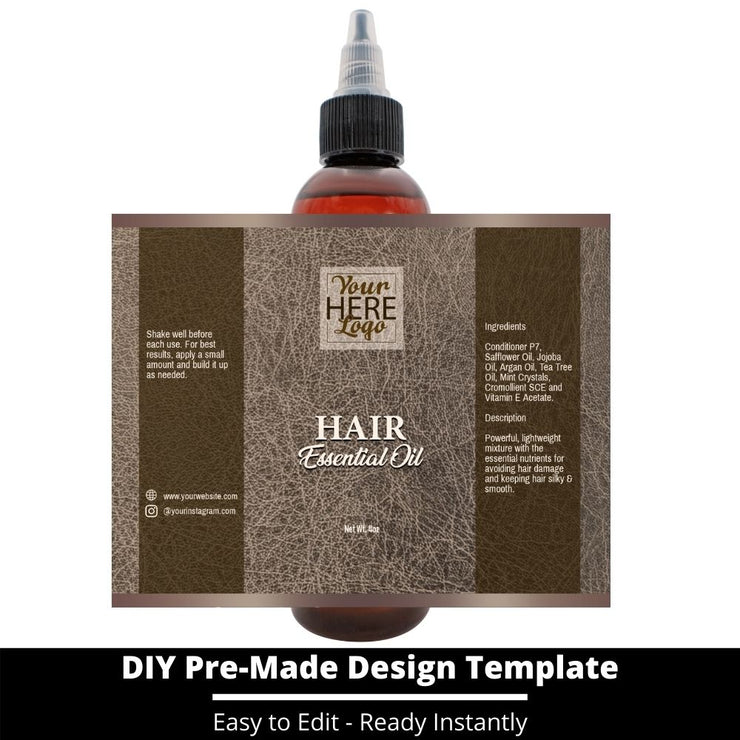 Hair Essential Oil Design Template 158