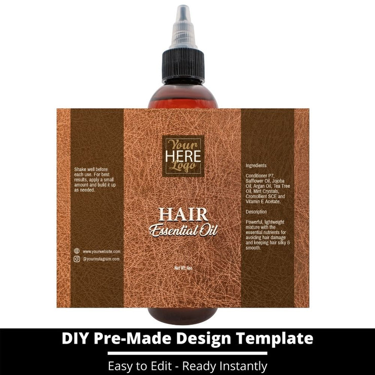 Hair Essential Oil Design Template 159