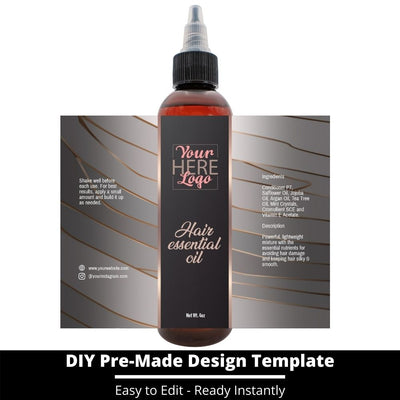 Hair Essential Oil Design Template 15