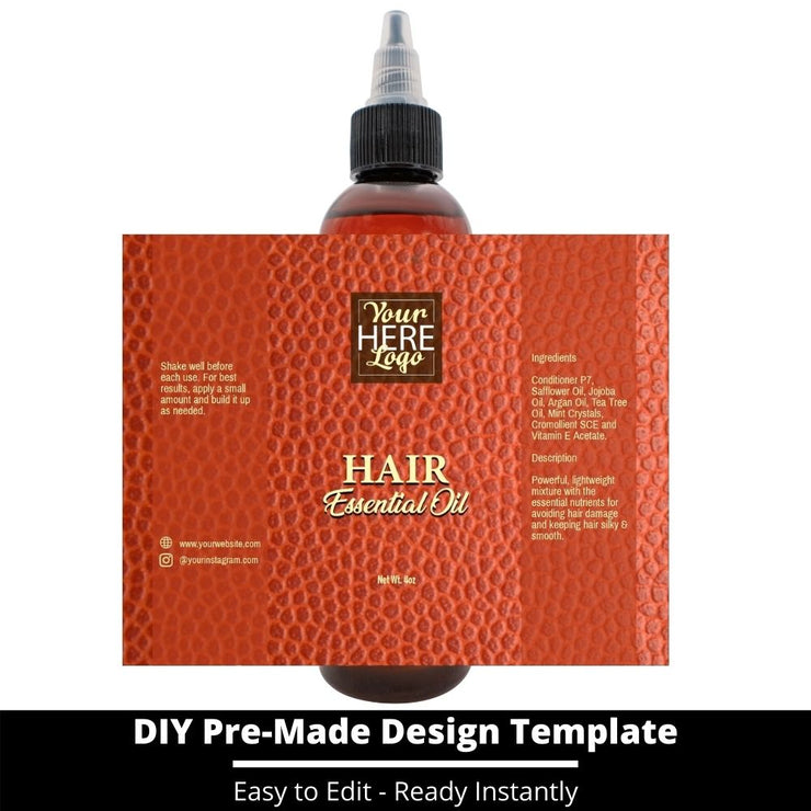 Hair Essential Oil Design Template 162
