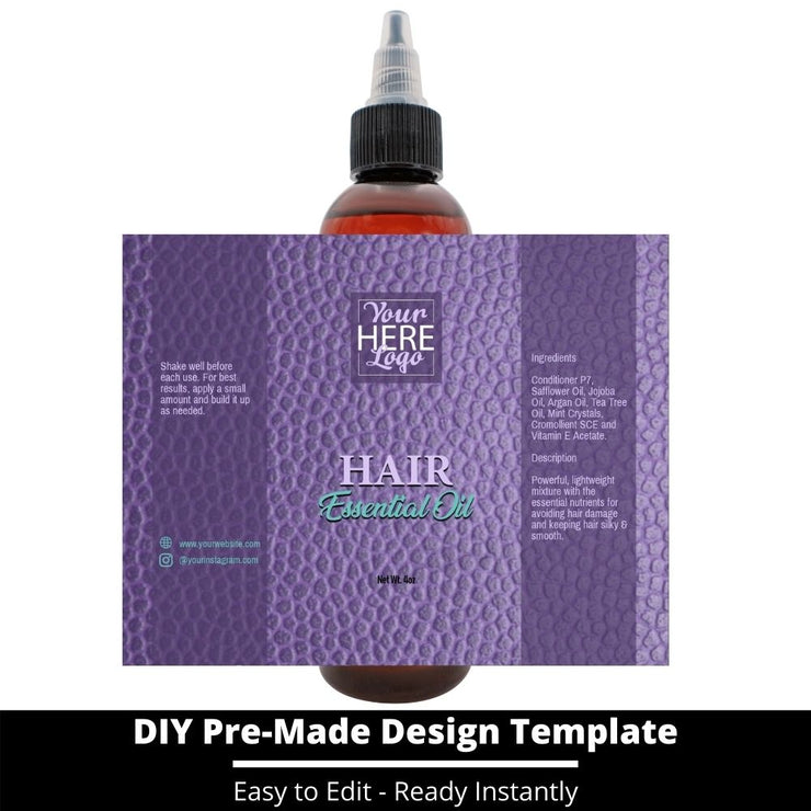 Hair Essential Oil Design Template 164