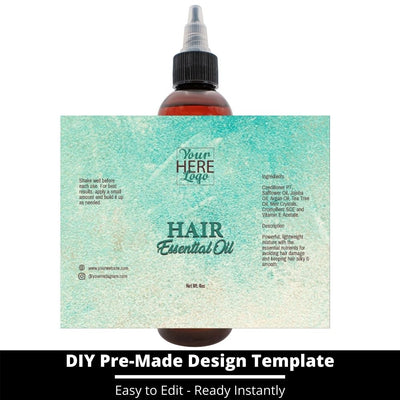 Hair Essential Oil Design Template 166