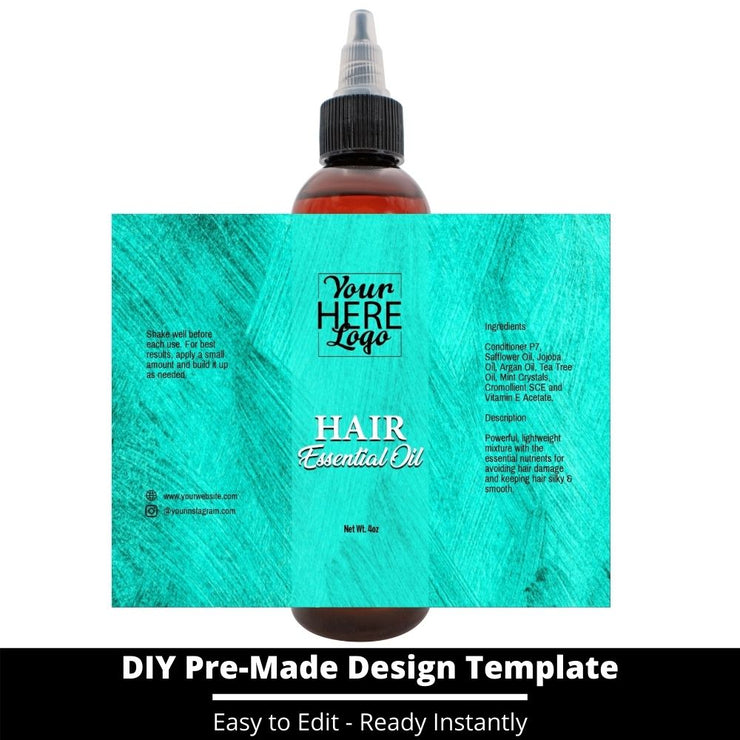 Hair Essential Oil Design Template 169