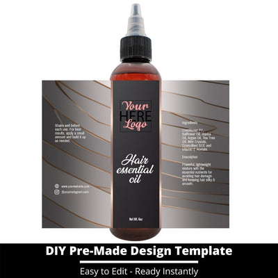 Hair Essential Oil Design Template 16