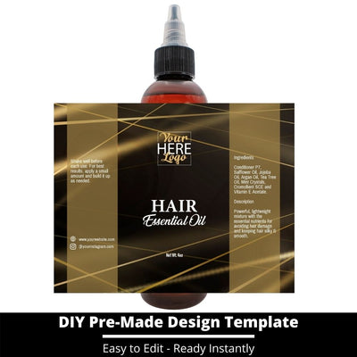 Hair Essential Oil Design Template 170